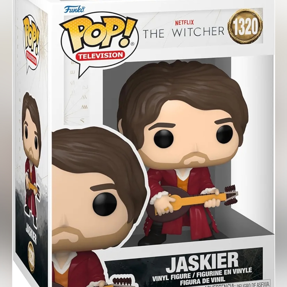 Funko Pop! The Witcher Jaskier Vinyl Figure #1320
